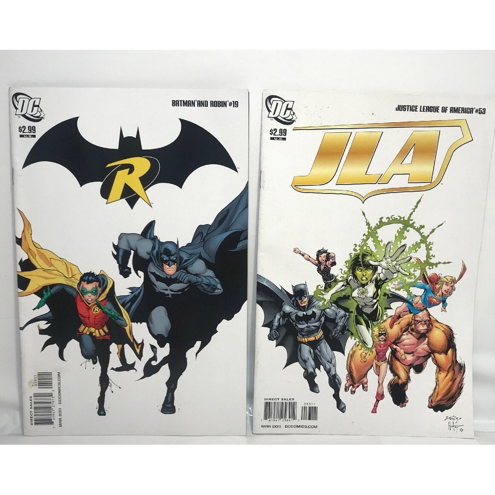 JLA #19,53 | March 2011 | DC Comics Lot Of 2